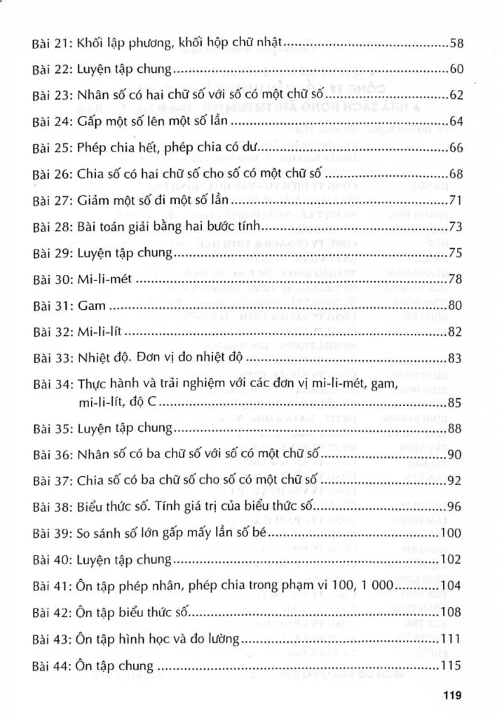 HƯỚNG DẪN GIẢI VỞ BÀI TẬP TOÁN LỚP 3 - TẬP 1 (Bám sát SGK Kết nối tri thức)
